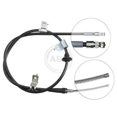 Imprescindible (Must-Have) Cable de accionamiento, freno de estacionamiento A.B.S. K19367